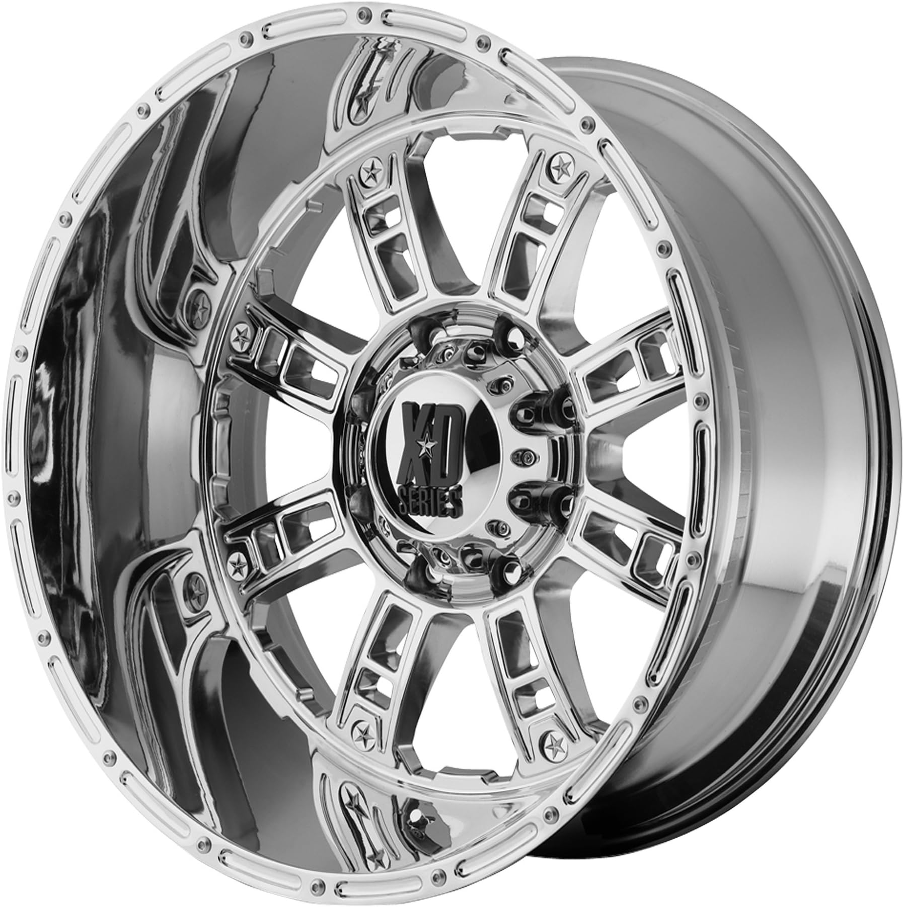 XD SERIES XD809 Riot Wheel with Chrome Plated Finish (18x9"/6x139.7mm)
