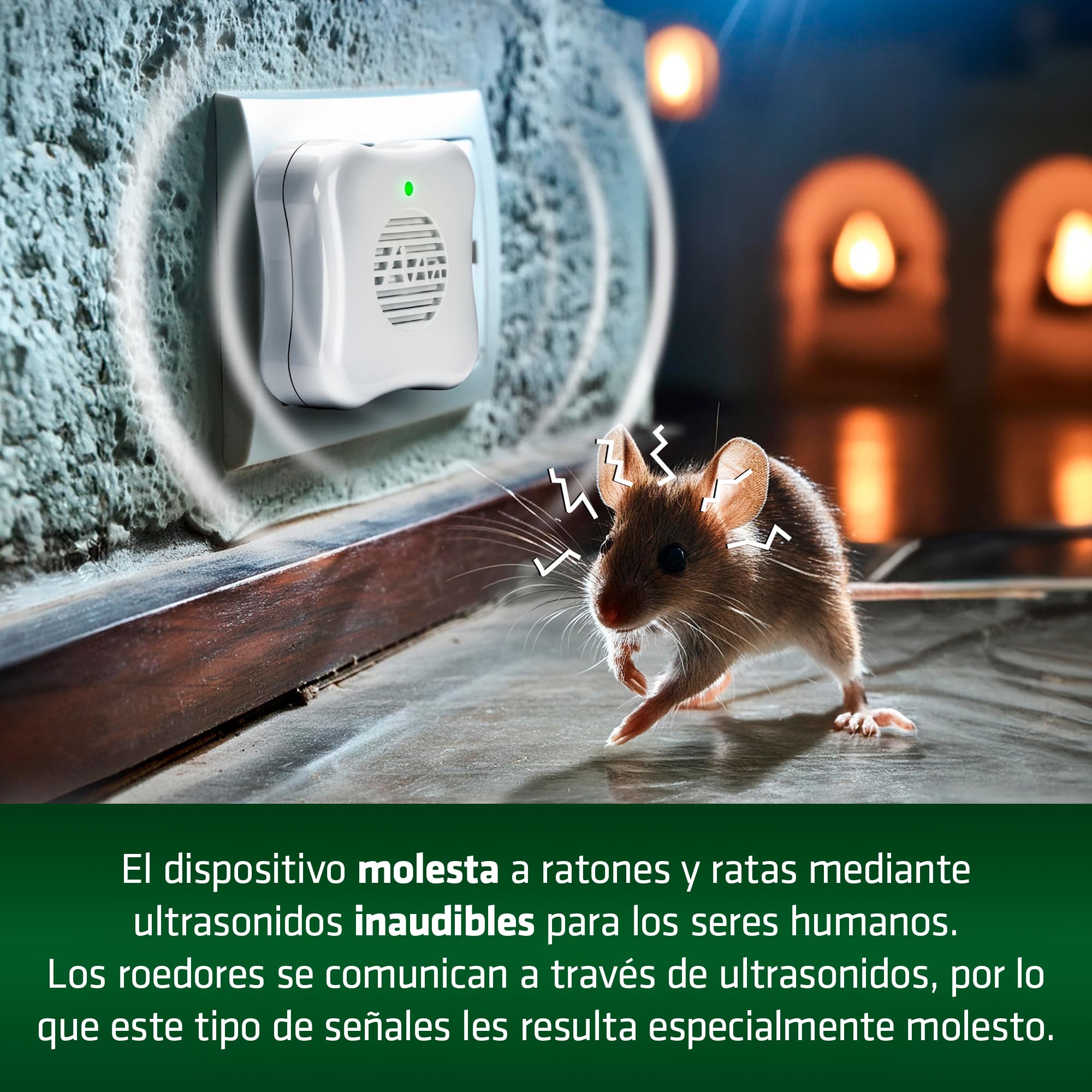 JardinSûr - Répulsif à Ultrason Souris Et Rats Puissant - Anti Moustique, Anti Rat, Anti Souris JardinSûr - Répulsif à Ultrason Souris Et Rats Puissant - Anti Moustique, Anti Rat, Anti Souris