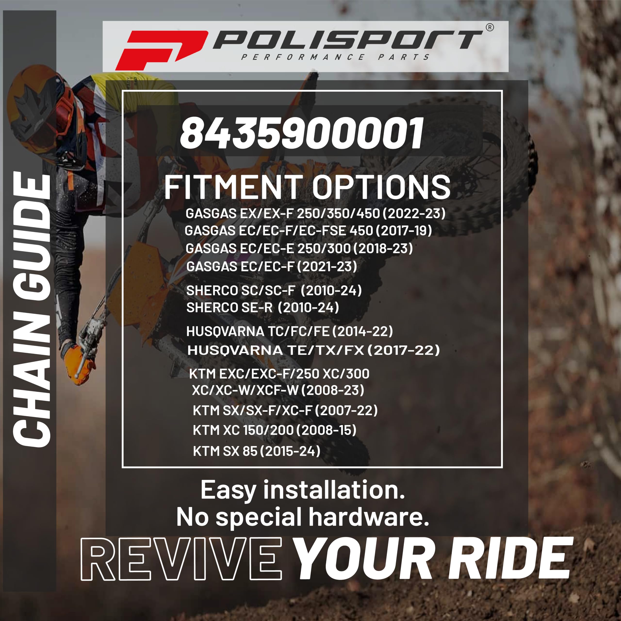 POLISPORT 8435900001 Copricatena
