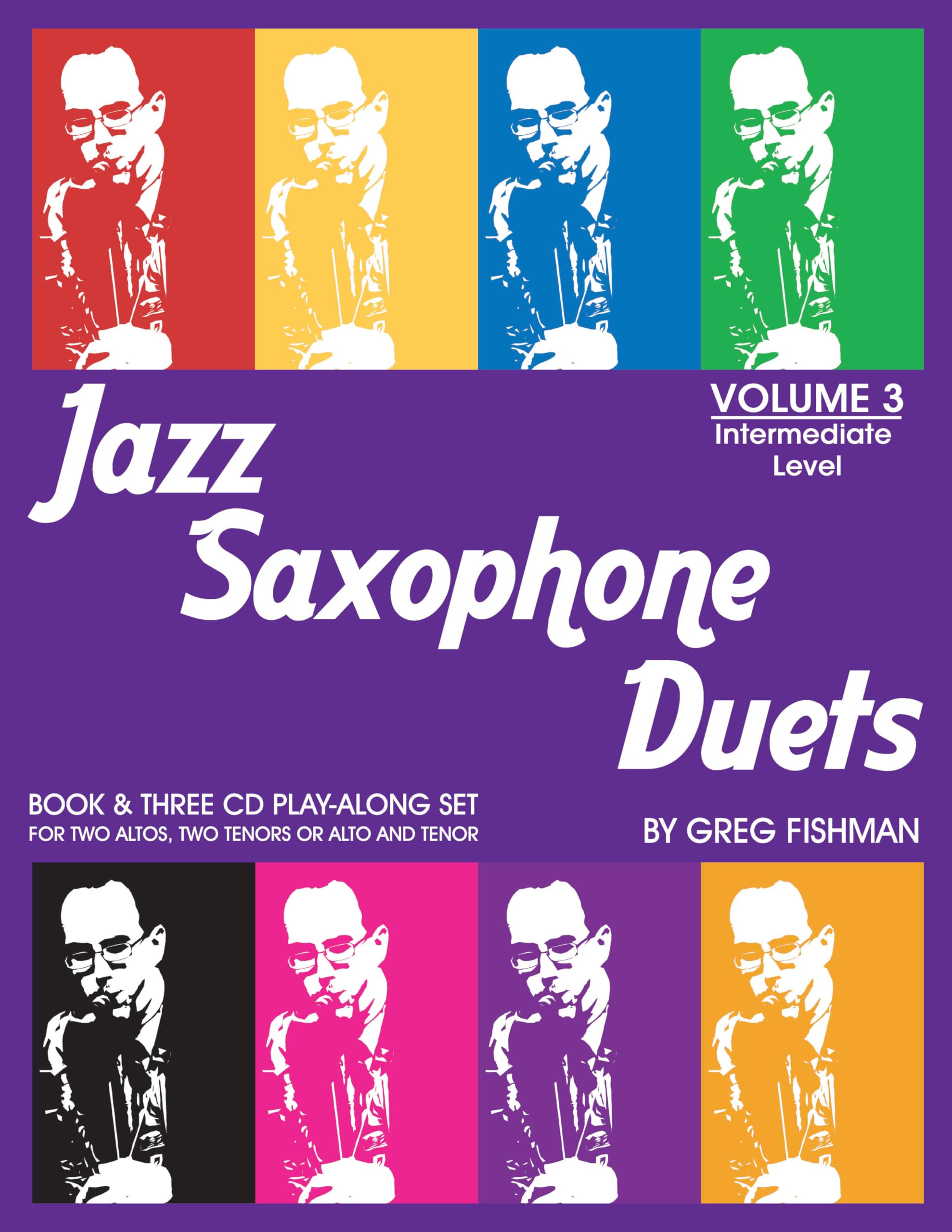 Jazz Saxophone Duets Volume 3 livre partition saxophone méthode