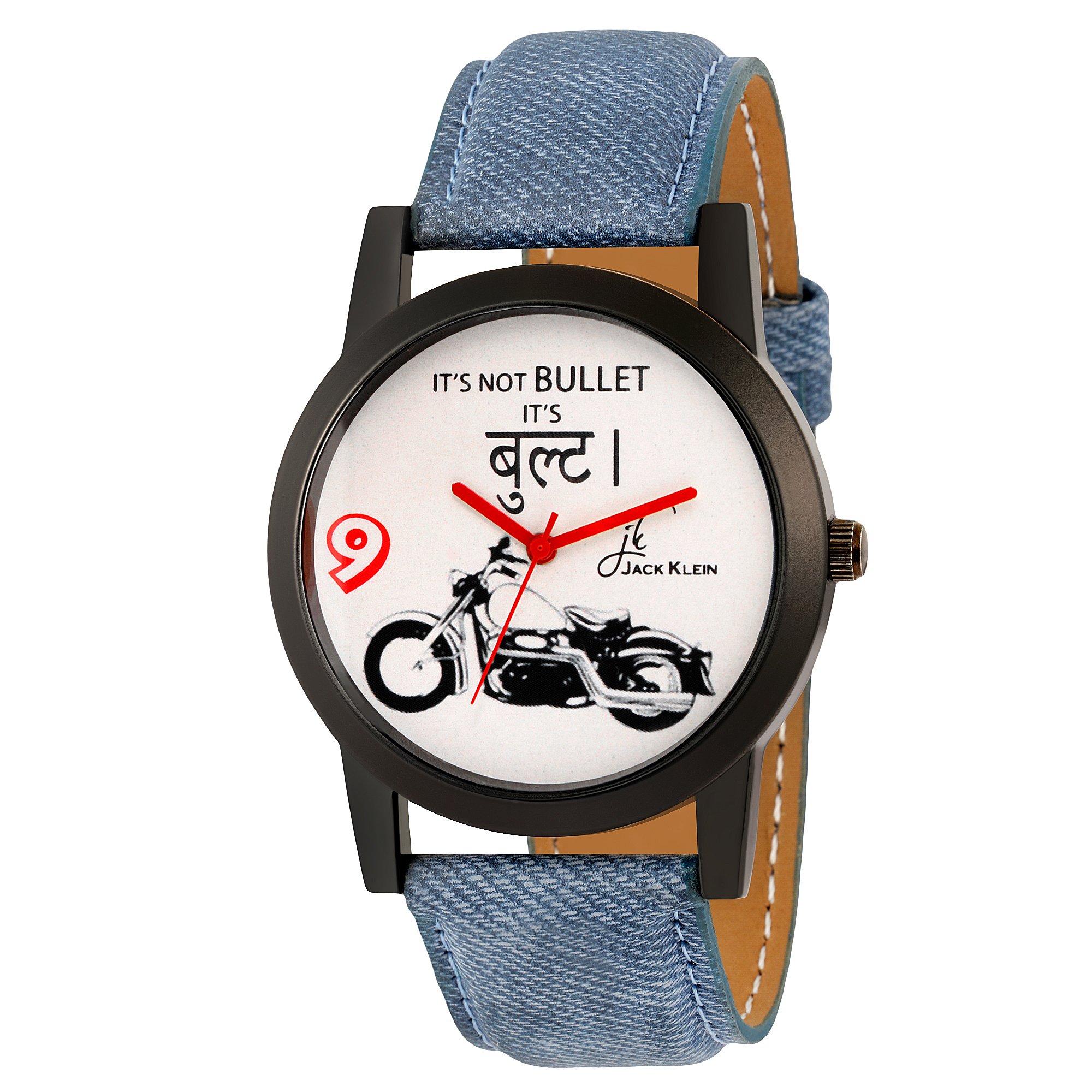 Jack Klein Denim Finish Bullet Edition Wrist Watch (B07F1LRMWX) Amazon Price History, Amazon Price Tracker
