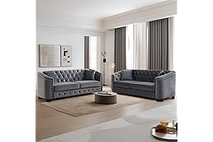 Elegant Grey Living Room Set: A Modern Oasis for Your Home