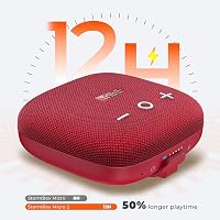 Tribit StormBox Micro 2 Bluetooth Hordozható Hangszóró - IP67 Vízálló, Erőteljes XBass, Vezeték Nélküli Sztereó Párosítás, Kültéri Használat 4