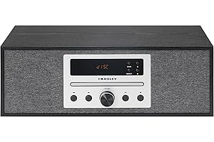 CROSLEY CR3504A-BK Finn Bluetooth FM Radio and CD Player