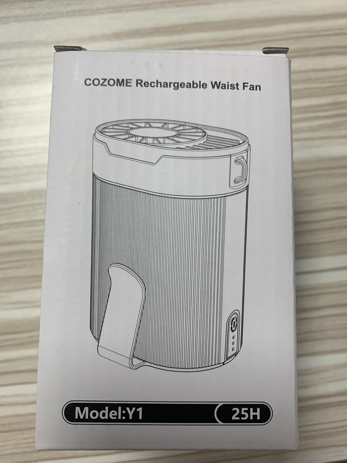 COZOME Portable Waist/Neck Fan, Rechargeable 3000mAh Battery 25H Runtime, 6600RPM Turbo Dual Clip, 4 Speeds Adjustable Hands-Free Belt Fan for Hiking,Outdoor,Jobsite,Personal Cooling Fan Summer Gift 8 8161PrpFqGL. AC SL1500