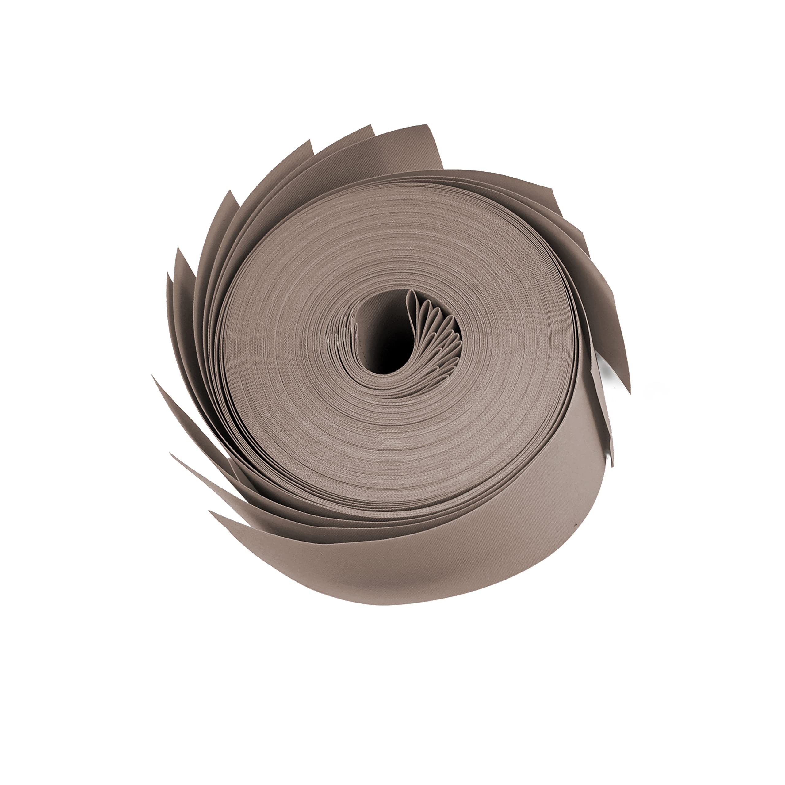 Ventanara® Lamellenvorhang durchgehende Schiene Komplettset Vertikaljalousie 89mm inkl. Montagematerial (Taupe (tageslicht), 290 x 250 cm)