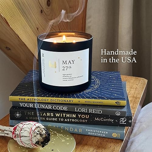 Miniatura 5 de Vela de astrología personalizada con fecha de nacimiento del 21 de enero con preguntas y respuestas en vivo  Lectura para tu cumpleaños  Velas de