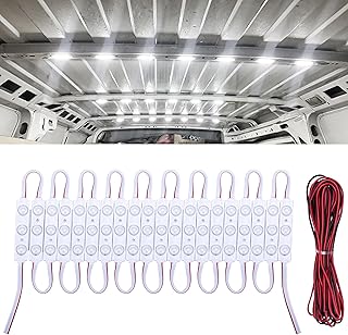 60 Led Van Interior Light Kits, 12V Led Light Strip, Cargo Van Accessori...