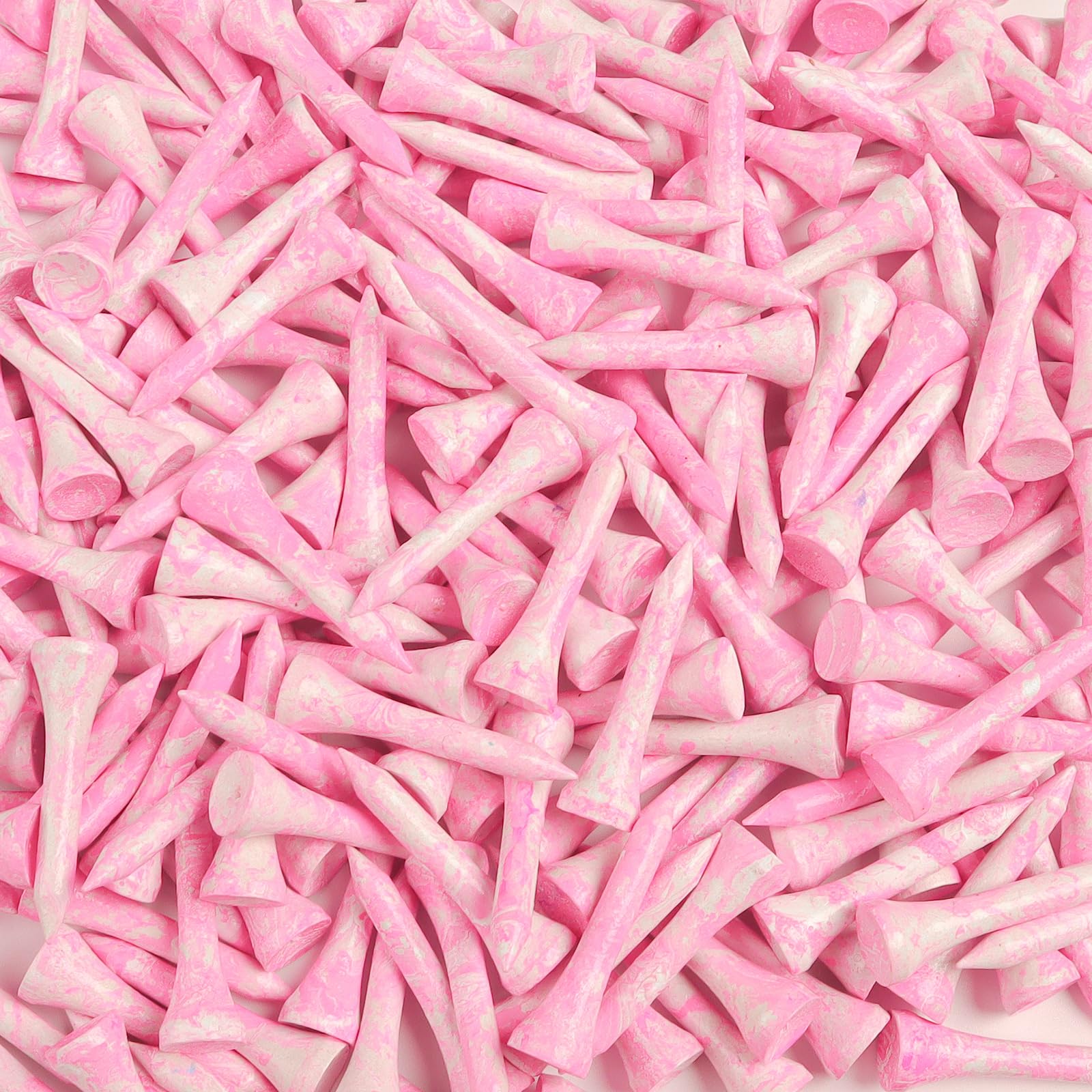 FINGER TEN Stylish Golf Tees Wood 100 Pack