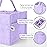 Mr. Pen- Baby Diaper Caddy Organizer, lavender dream, Baby Caddy Organizer with Handle, Compact Size, Collapsible & Portable