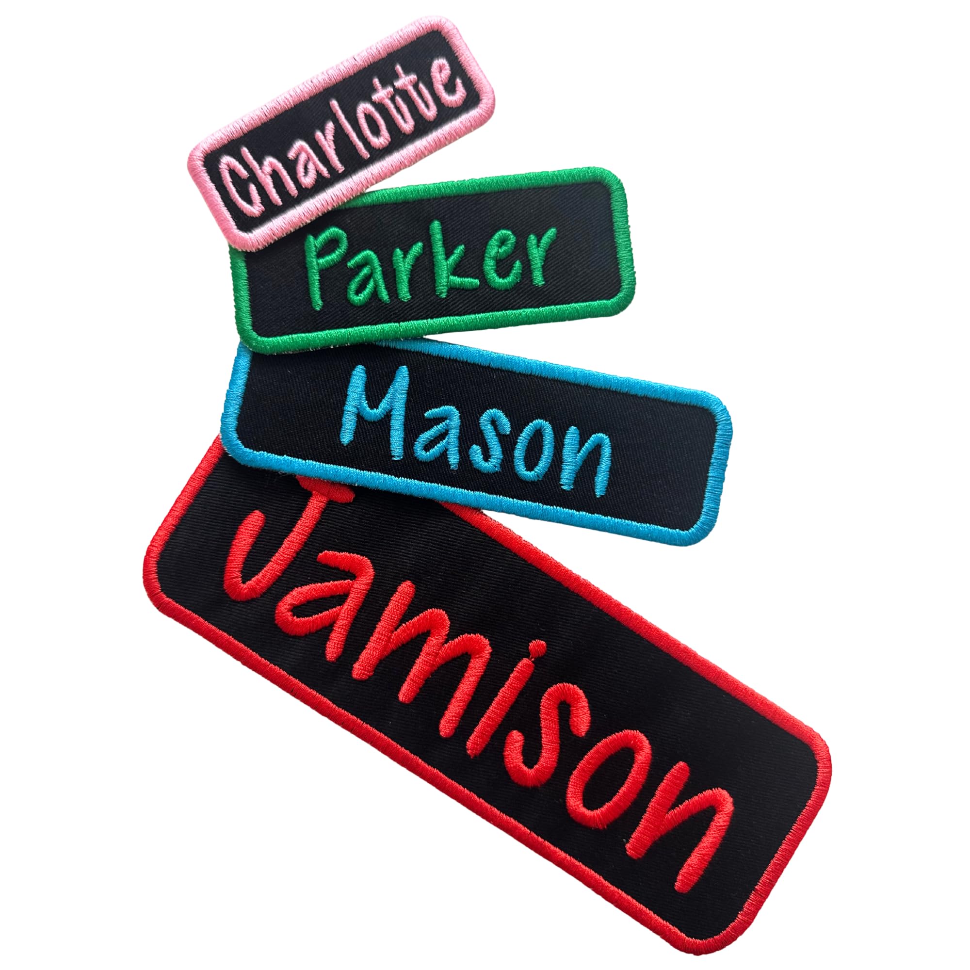 Custom Name Patches - Embroidered and Personalized