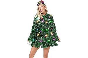 Women`s Ugly Christmas Sweater The Gift That Keeps on Giving