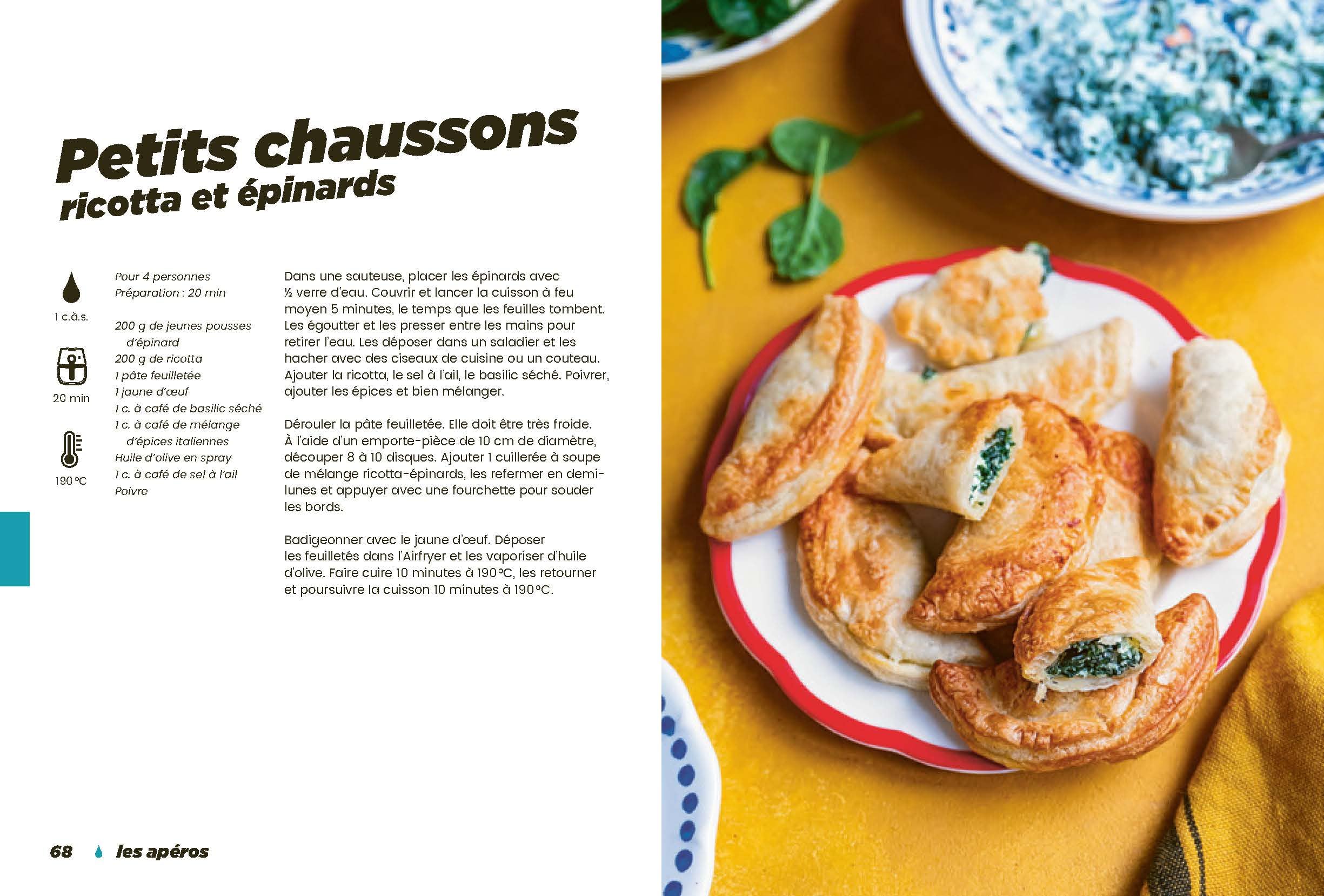 Airfryer - le guide ultime pour tous les jours - 400 recettes à la friteuse à air (Ninja crispy, Moulinex easy fry, Philips air fryer...): beau livre ... - belles photographies - simple et gourmand