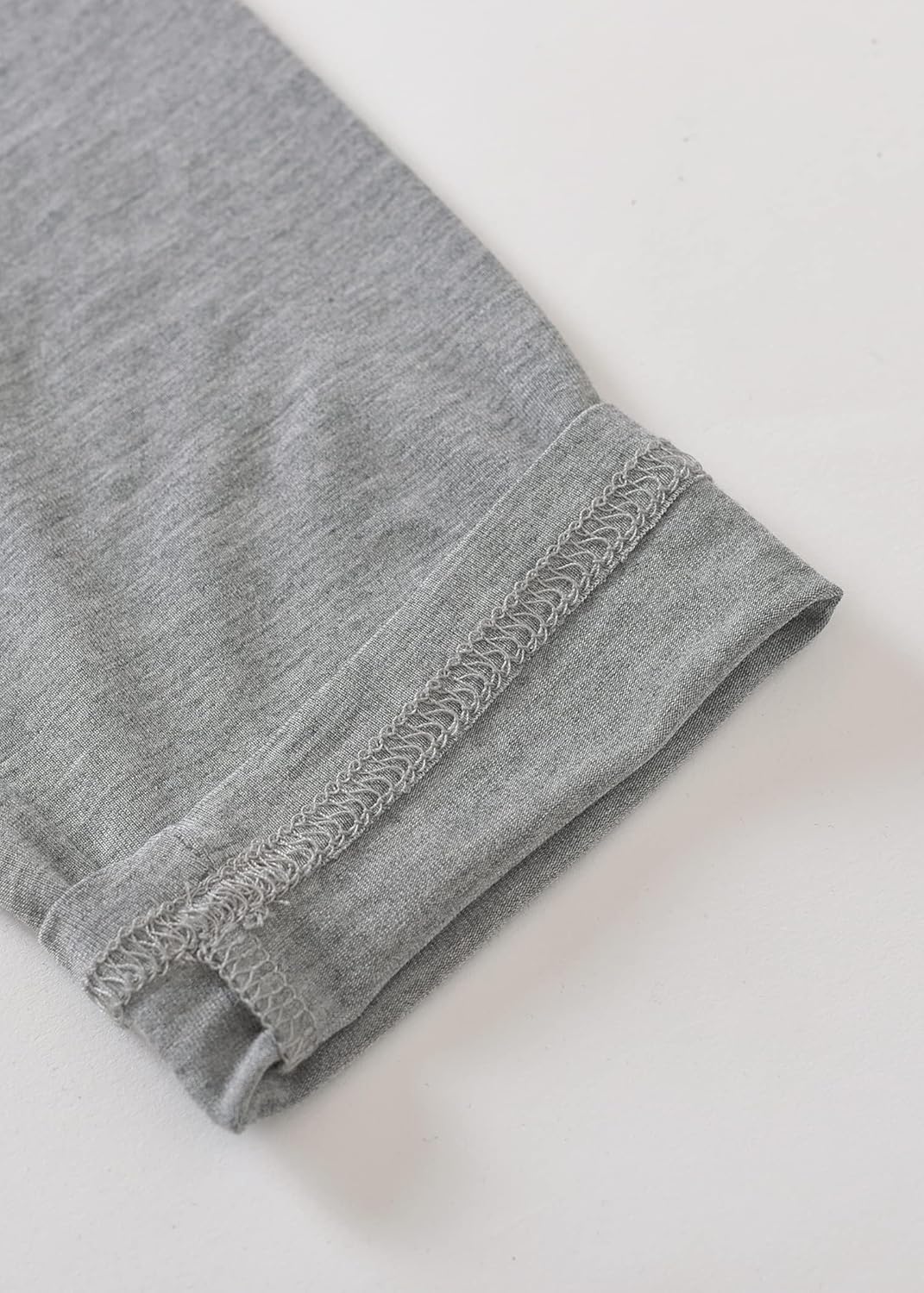 Latuza Women's Bamboo Viscose 21" Capri Pajama Leggings Soft Sleep Leggings - Image 5