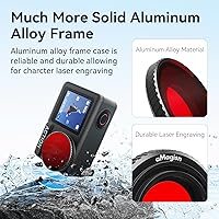 Vista 3 de Juego de filtros de buceofiltro impermeable para cámara DJI Osmo Action 5 ProAction 4Action 3, cubierta protectora de lente para esnórquel, surf