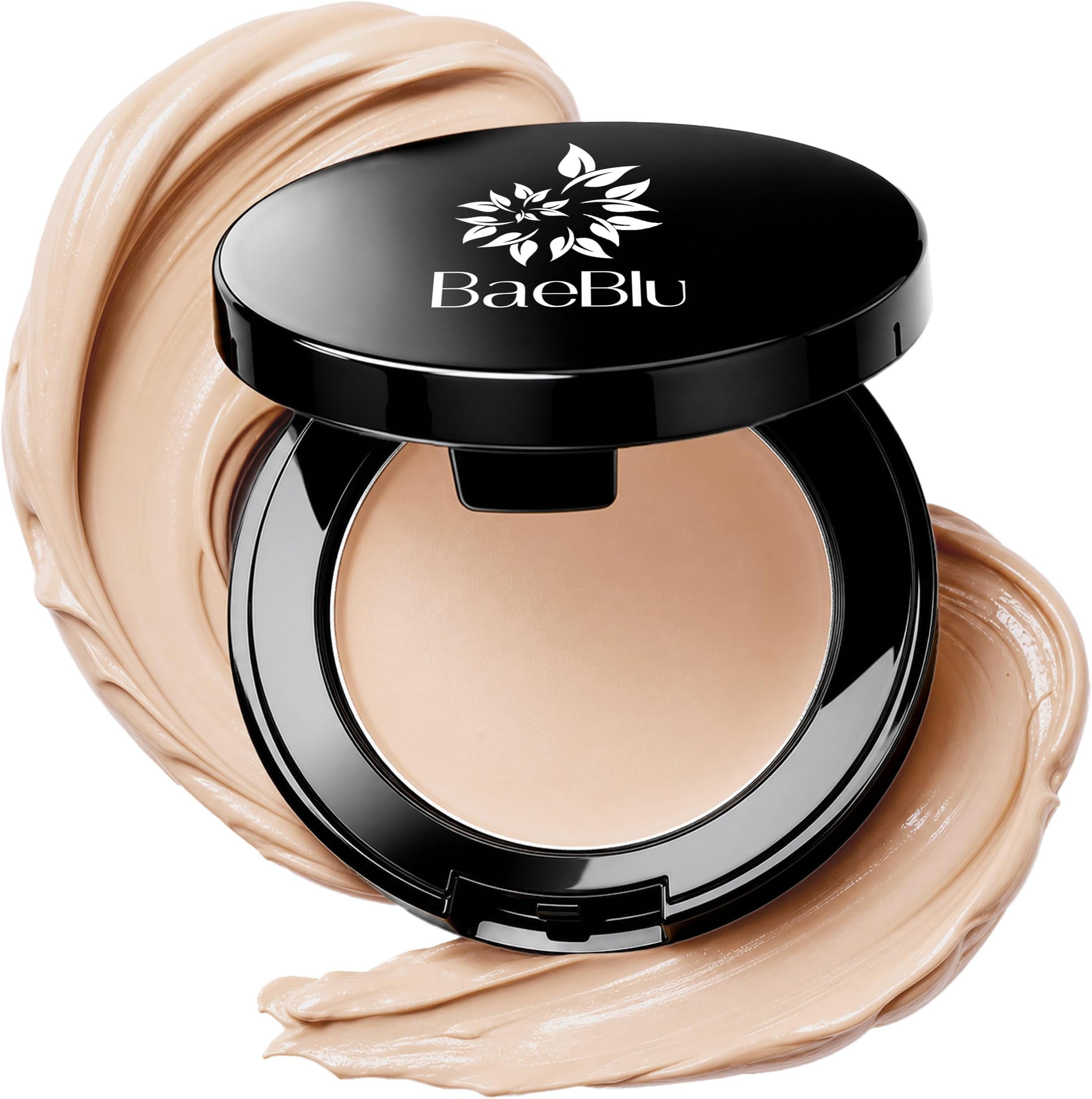 Organic Cream Concealer 100% Natural Full Coverage Dewy Finish, Sunshine