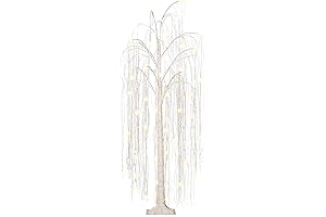 6 ft Pre-Lit Outdoor Lighted Willow Tree