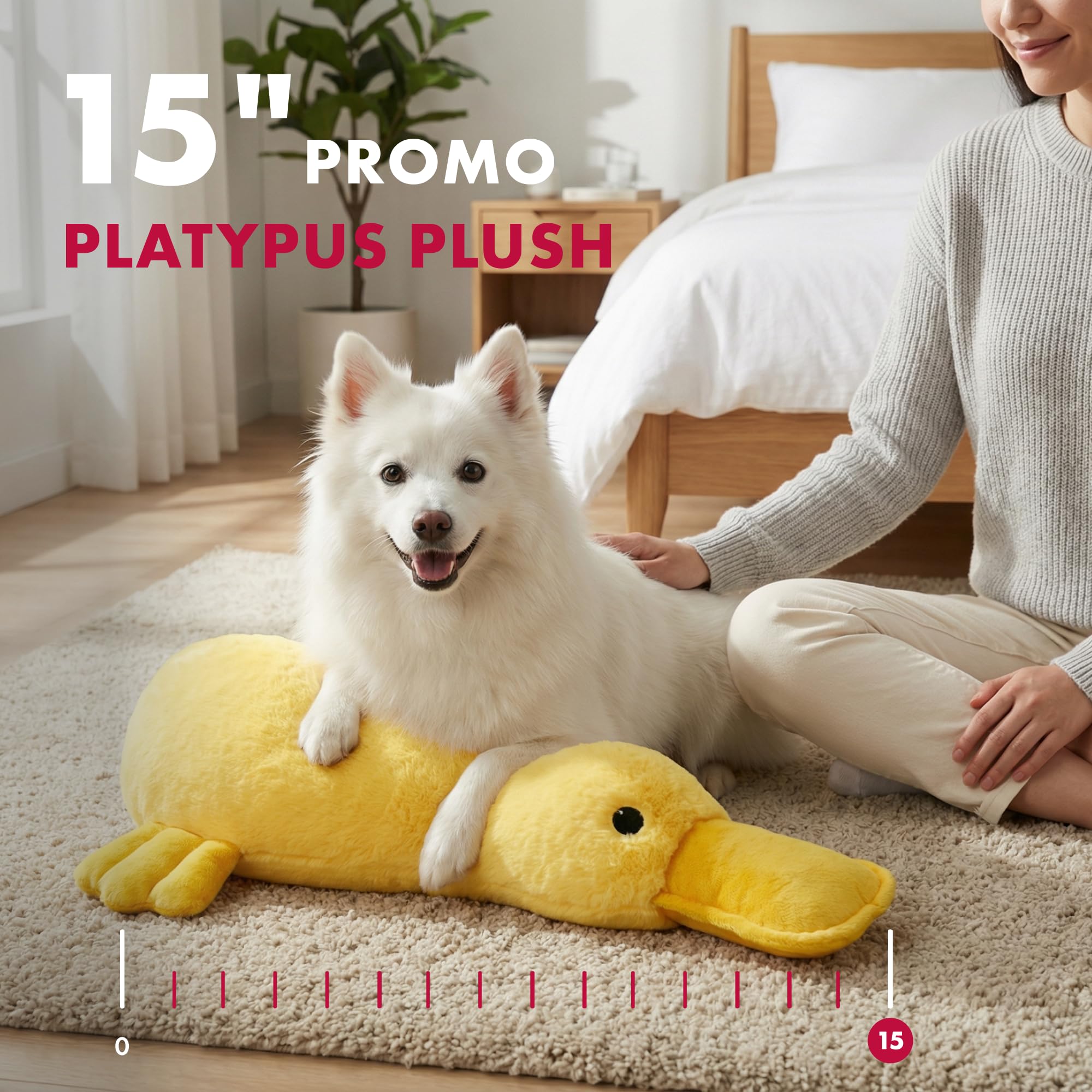 Petlou Colossals - Chirriador de juguetes para perro, resistente, resistente y fiable para masticadores agresivos