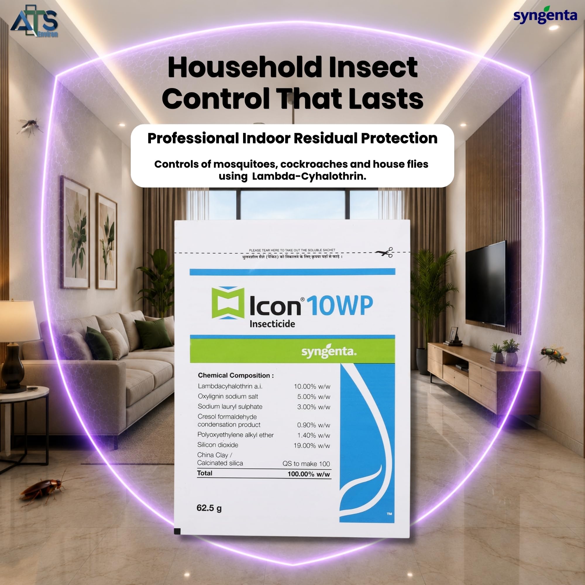 Syngenta Icon WP - Insect Control for Mosquitoes & More -2 Syngenta Icon WP - Insect Control for Mosquitoes & More -2