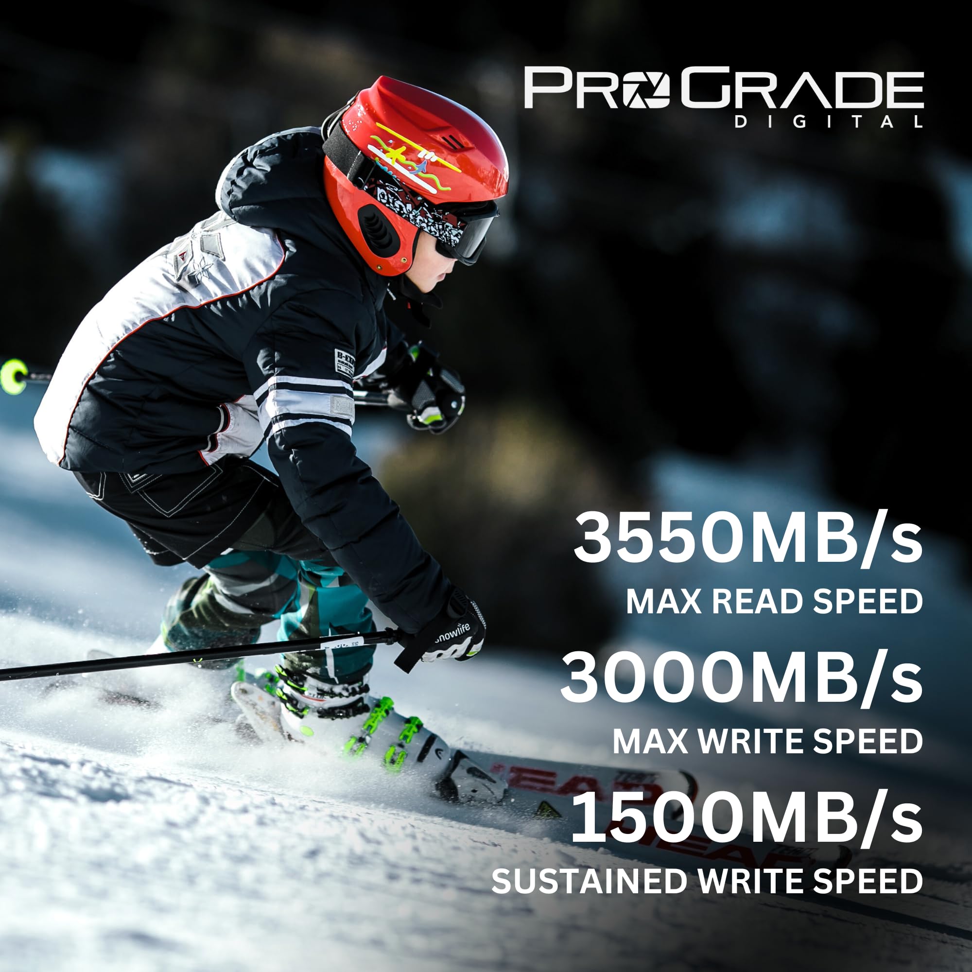 Carte Mémoire ProGrade CFexpress 4.0 Type B (800 Go) Iridium