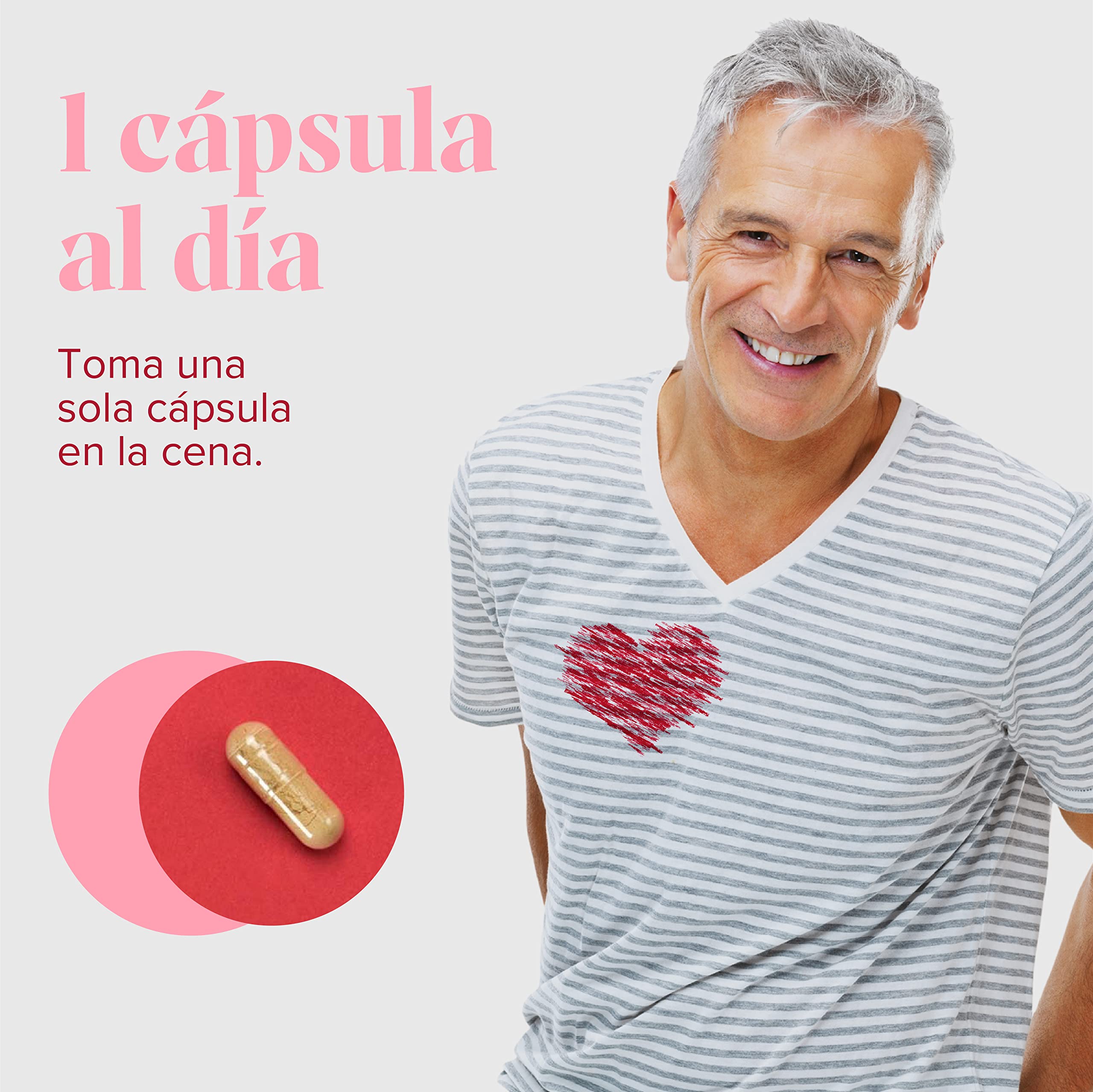 Arkopharma - Arkosterol Plus, Pack 2 x 30 Cápsulas, Complemento Alimenticio para Colesterol, Coenzima Q10 + Policosanoles, con Levadura Roja de Arroz y Ajo Negro, Fórmula Vegetal, Apto para Veganos