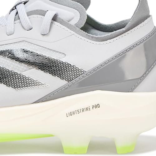 adidas Women's Adizero Instinct+ Softball Sneaker, Team Light Grey Black Grey, 5 UK - 4
