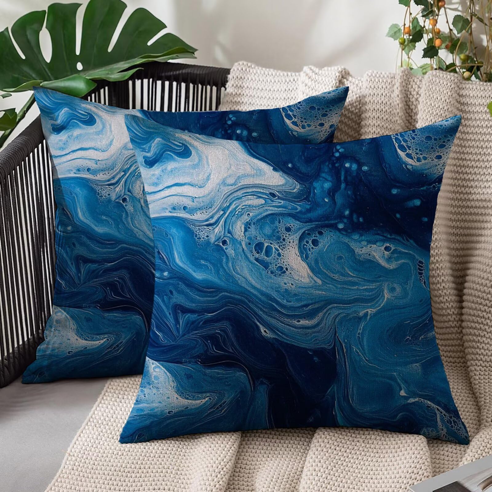 Fundas Cojines 40 x 40 cm para decorar su sofá al aire libre y terraza en primavera