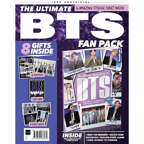 Ultimate BTS Fan Pack: The perfect collection for the BTS fan: Featuring a fanbook, poster, stickers and more