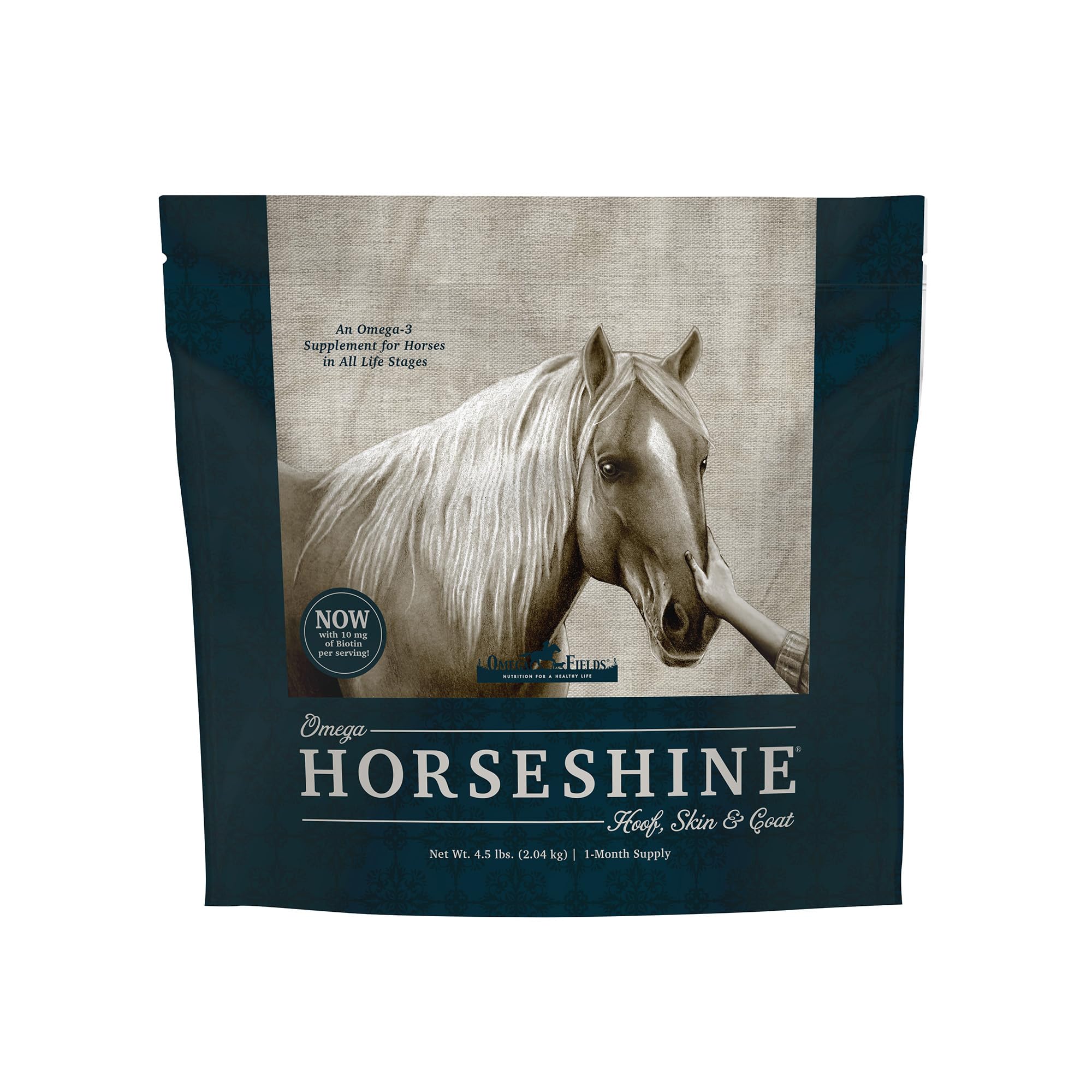 Omega Horseshine Flaxseed Supplement
