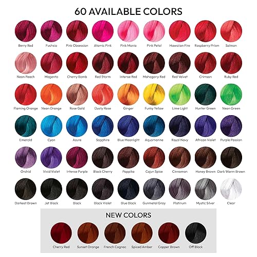 Miniatura 5 de Kiss Tintation Tratamiento de color semi-permanente para el cabello, 5.0 US fl oz (148 ml), morado (African Violet)