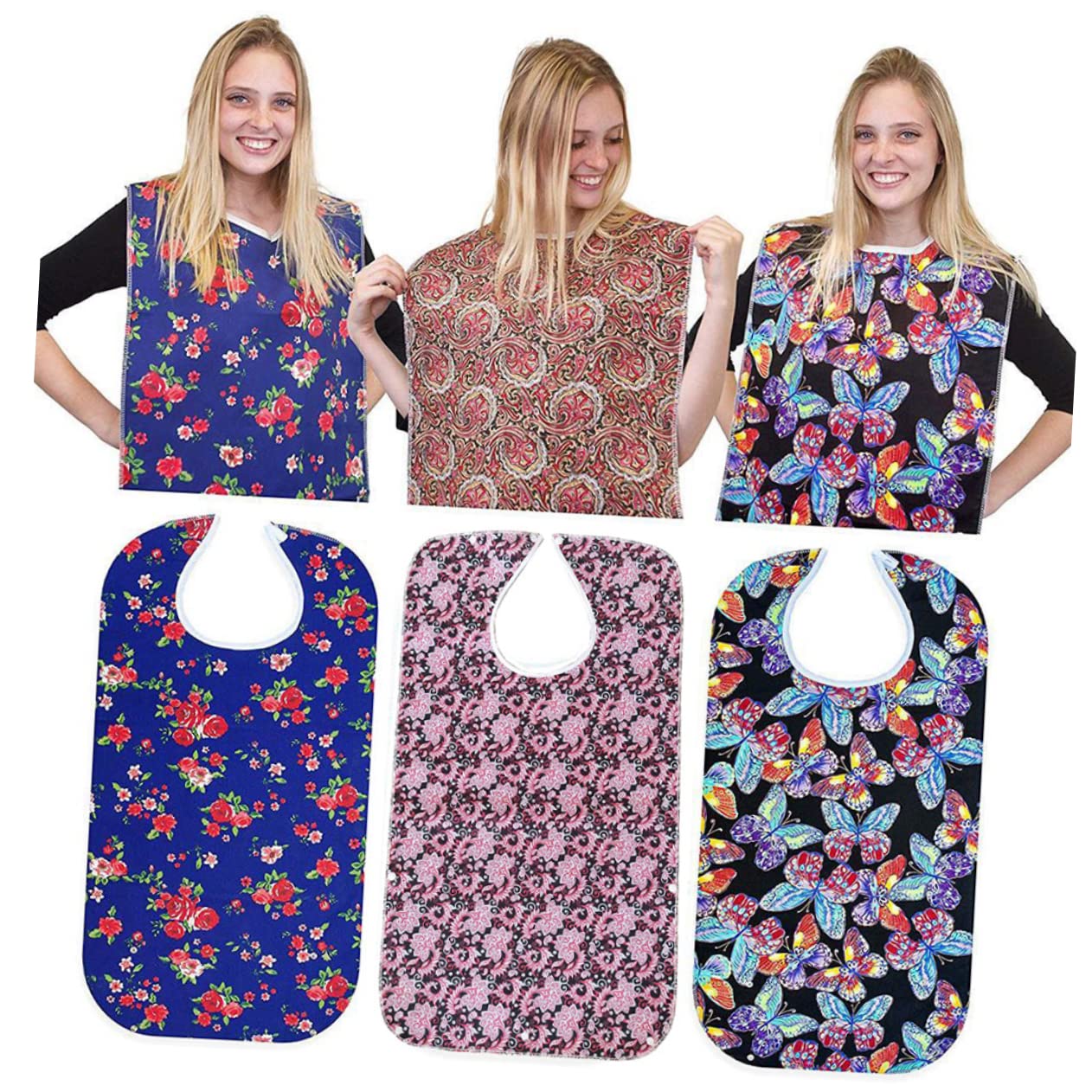 COOLHIYA 1PC adult bibs elderly apron crumb catcher bib toddler dining bibs reusable bibs dining clothing protectors elderly bibs kids food bibs eating bibs protective case baby