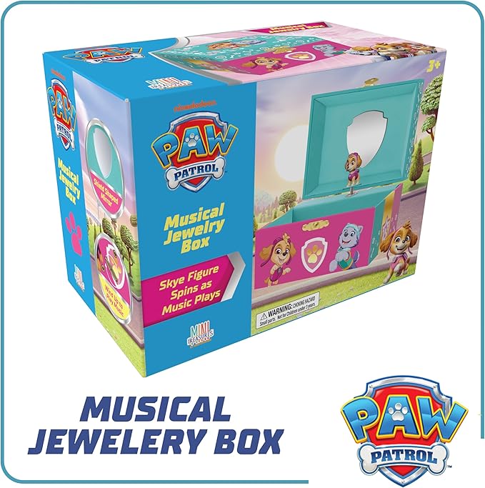 Joyero Musical Patrulla Canina - Estuche Organizador miniatura 5