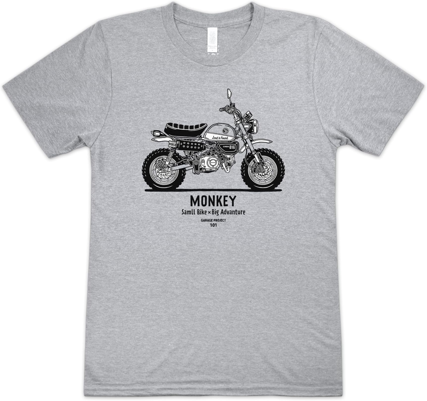 Monkey Motorcycle T-Shirt