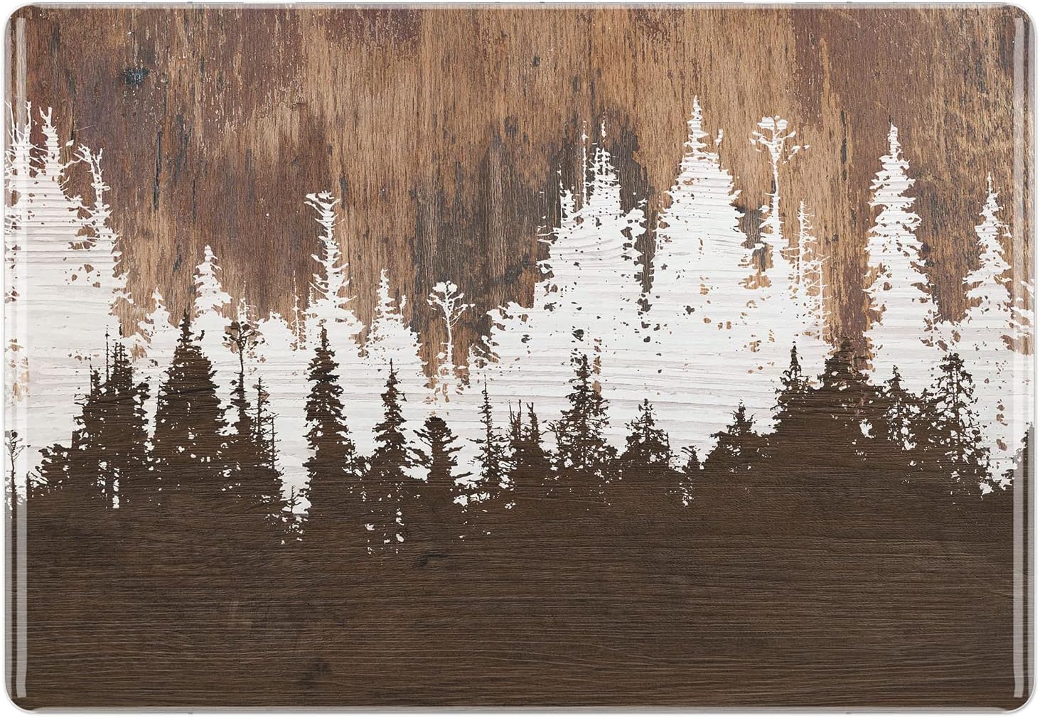 Hard Case Compatible with MacBook Air 13 15 inch Pro 16 14 M5 M4 M3 M2 M1 2026 2025 2024 2022 2020 Texture Nature for Men Laptop Protective Glossy Landscape Forest Retina Cover Wood Grain