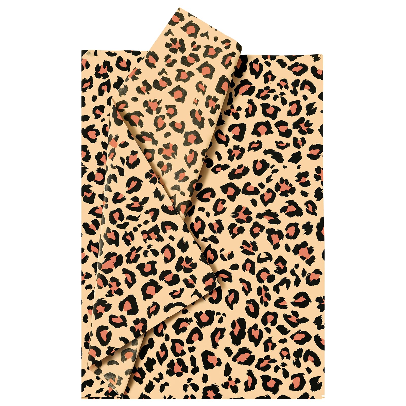 Lezevn 30 Sheets Leopard Print Tissue Paper 50x70cm Classic Luxury Gift Wrap for DIY Crafts Supplies Birthday Wedding Christmas