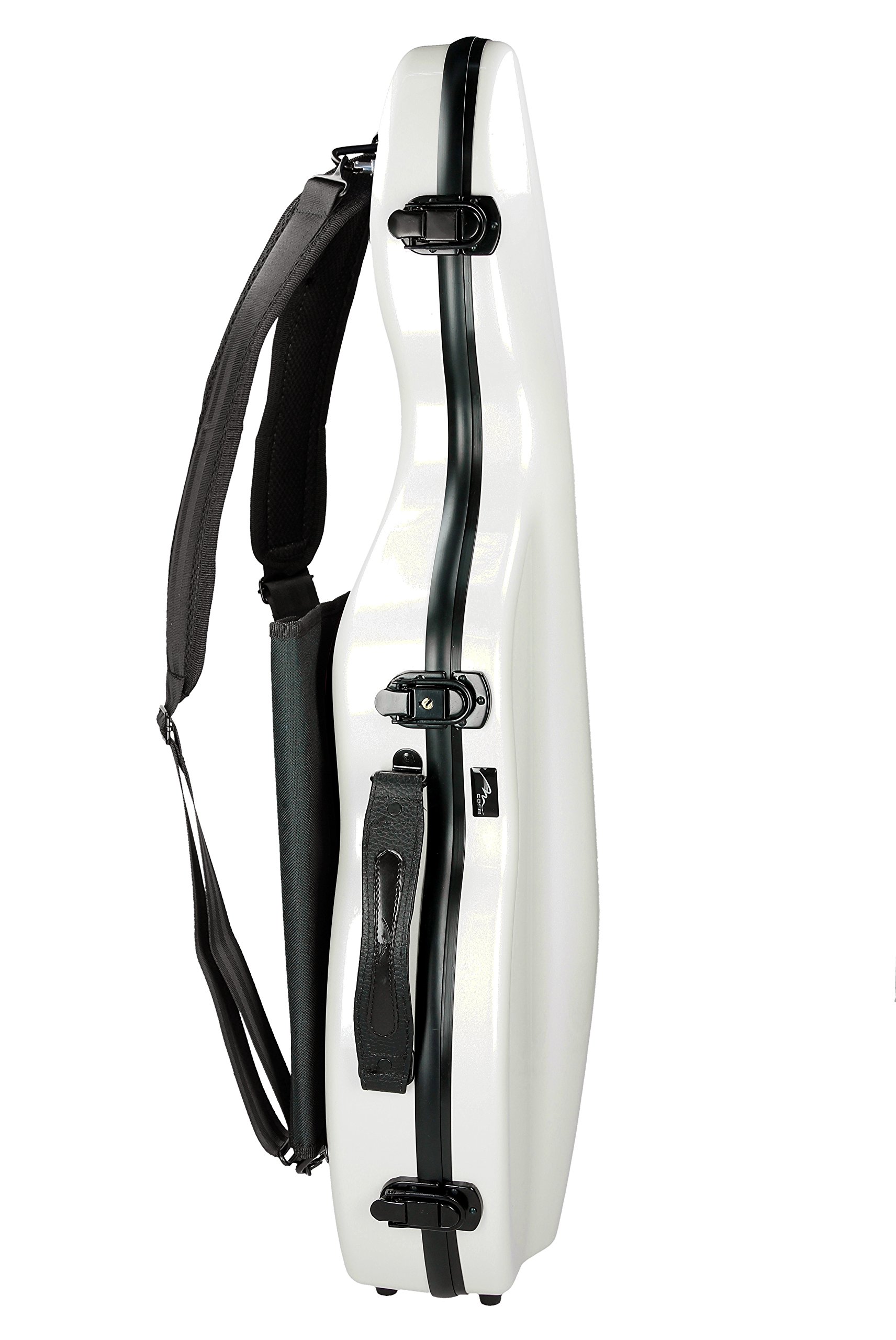 Geigenkoffer Glasfaser Ultra light 4/4 weiß M-Case
