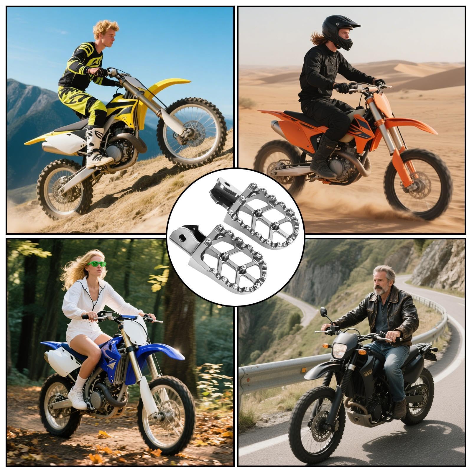 Podnóżki motocyklowe Powersport akcesoria do podnóżków modyfikacja