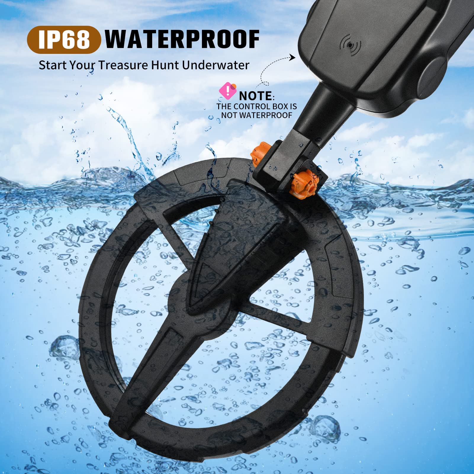 Metal Detector Per Bambini Sunowl | Leggero Con Display LCD E Bobina Impermeabile | Regalo Divertente - Foto 7