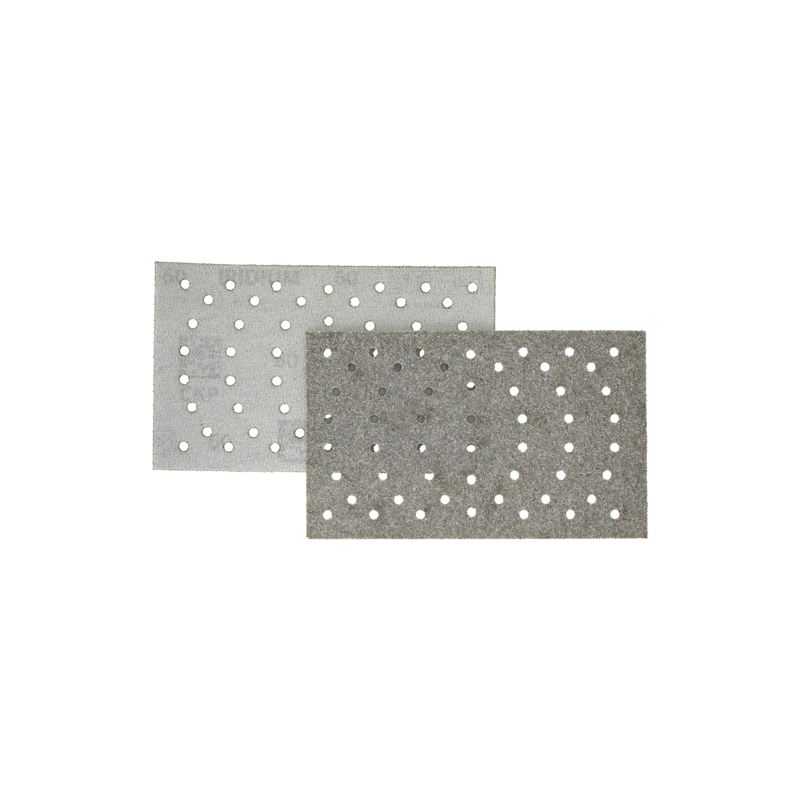 Mirka Iridium Premium carta abrasiva 81x133mm a strappo 54 fori, grana 60, 50/confezione/Per la levigatura di vernice, stucco, fondo, legno, acciaio, materiali minerali, plastica