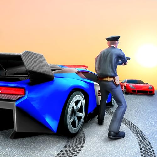 US Police Cop Pursuit Gangster Car Chase 2019: Offroad Driving Real Cop Fight Simulator Free 3D