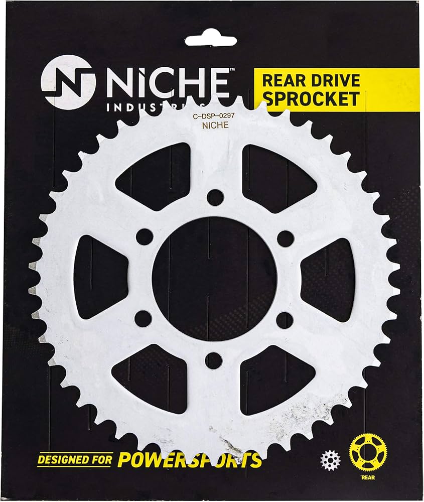 Amazon.com: NICHE 520 Pitch 46 Tooth Rear Drive Sprocket for
