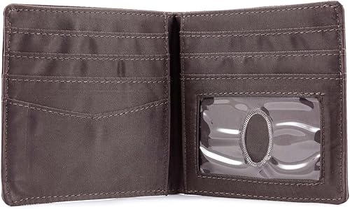 Miniatura 5 de Big Skinny Billetera delgada de dos pliegues para hombre, con capacidad para hasta 35 tarjetas