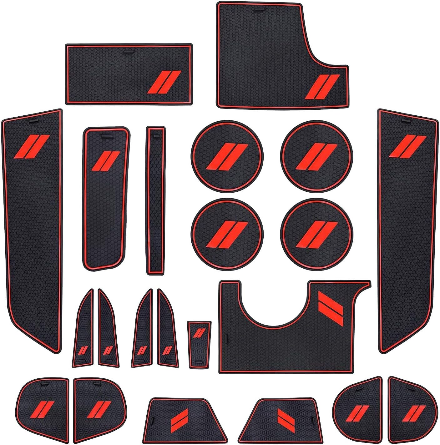 Fit Kia Sorento Door Slot Mats 20212024 Kia Sorento 21 PCS