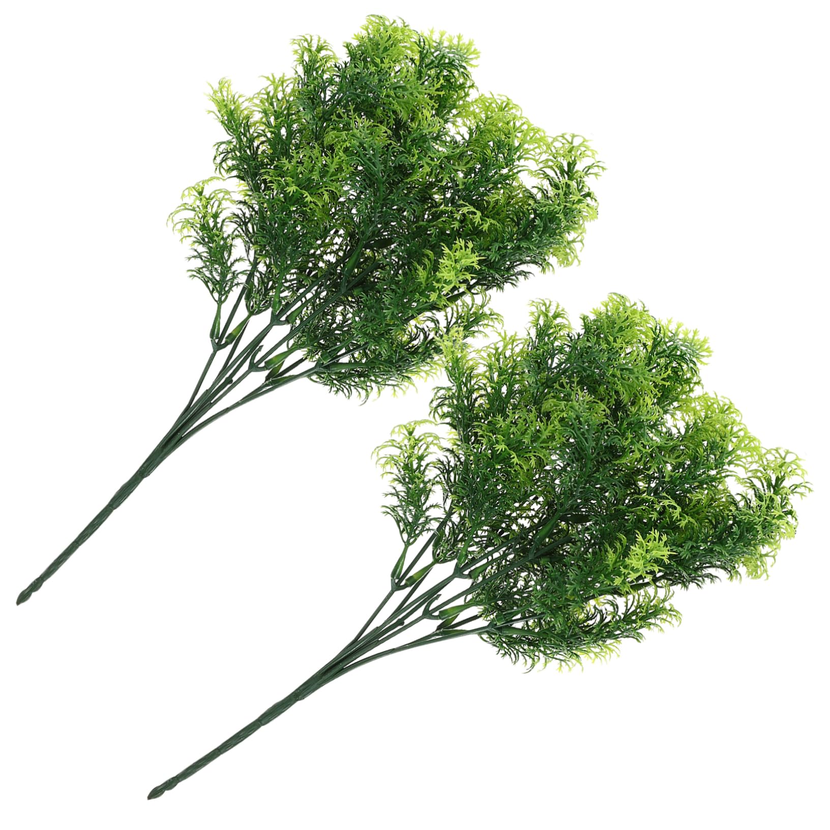 Alipis 4 Set Pianta Finta Domestica Arredamento Piante Pensili Piante Finte Al Coperto Arbusti Piante Artificiali Al Di Fuori Verde Viti Siepe Piante Da Esterno Plastica Green 2 Pezzi * 4