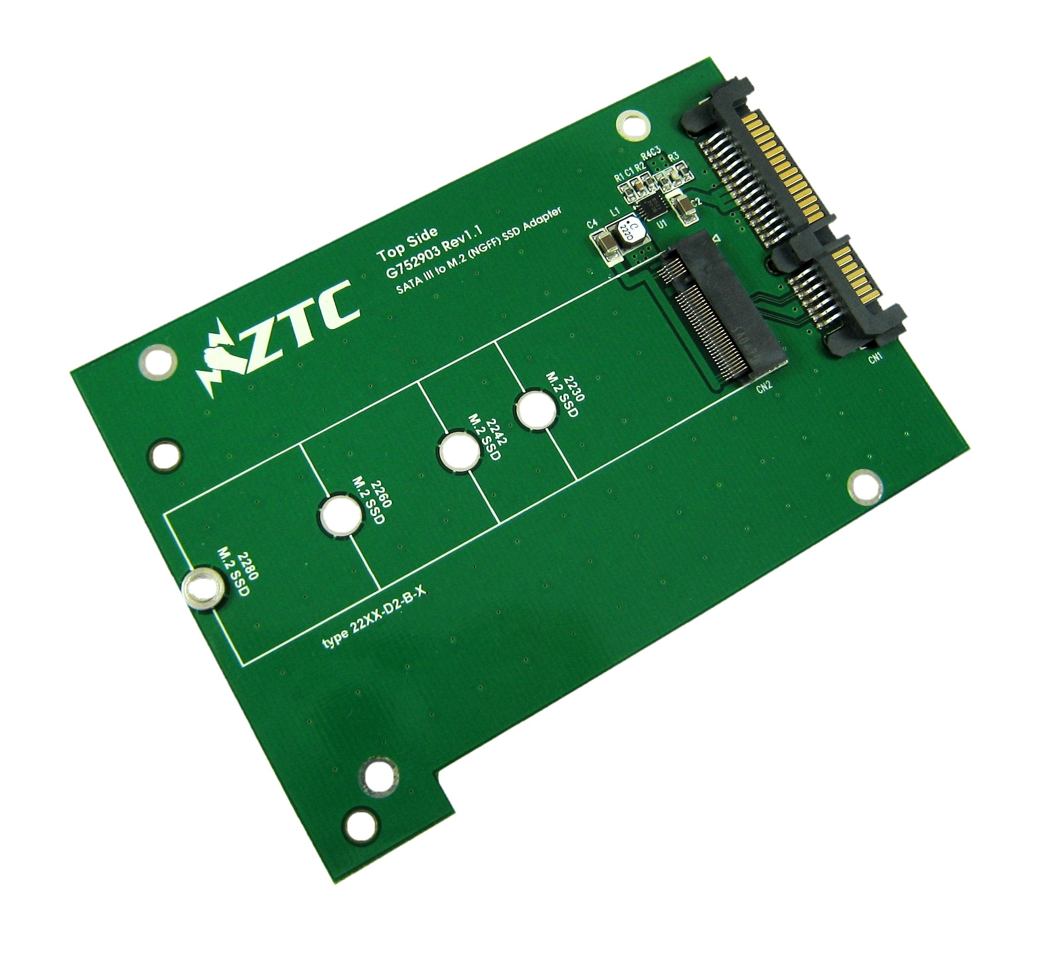Amazon.com: ZTC Thunder Board M.2 (NGFF) SSD to SATA III Board