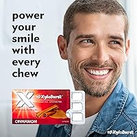 Vista 7 de XyloBurst Goma de mascar de xilitol Sin azúcar, sin gluten, apto para dieta cetogénica, sin aspartamo, goma de mascar para la salud bucal Canela