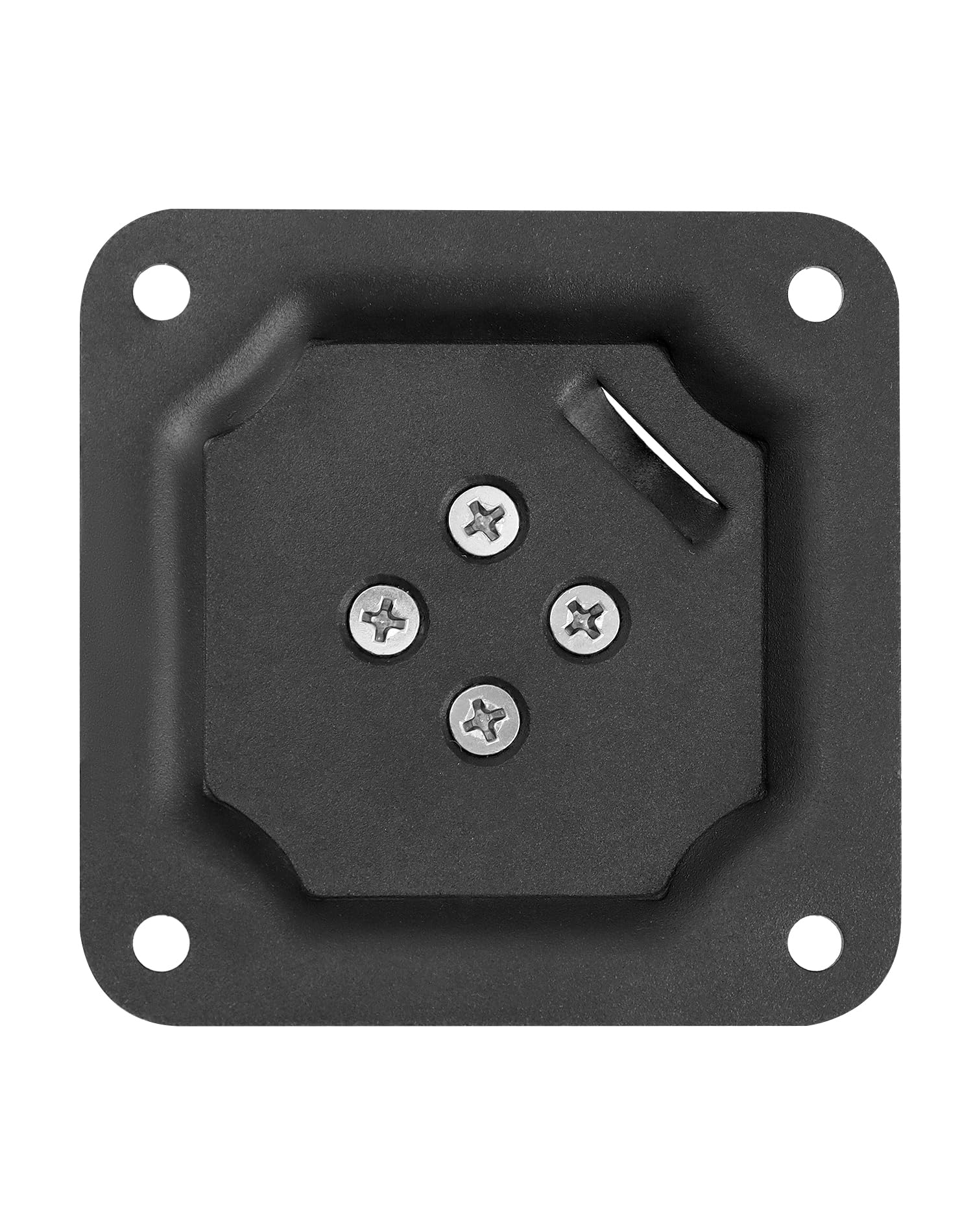 QWORK® Attacco per staffa di montaggio a parete e soffitto con filettatura universale da 1/4 di pollice per fotocamera, monitor, illuminazione da studio