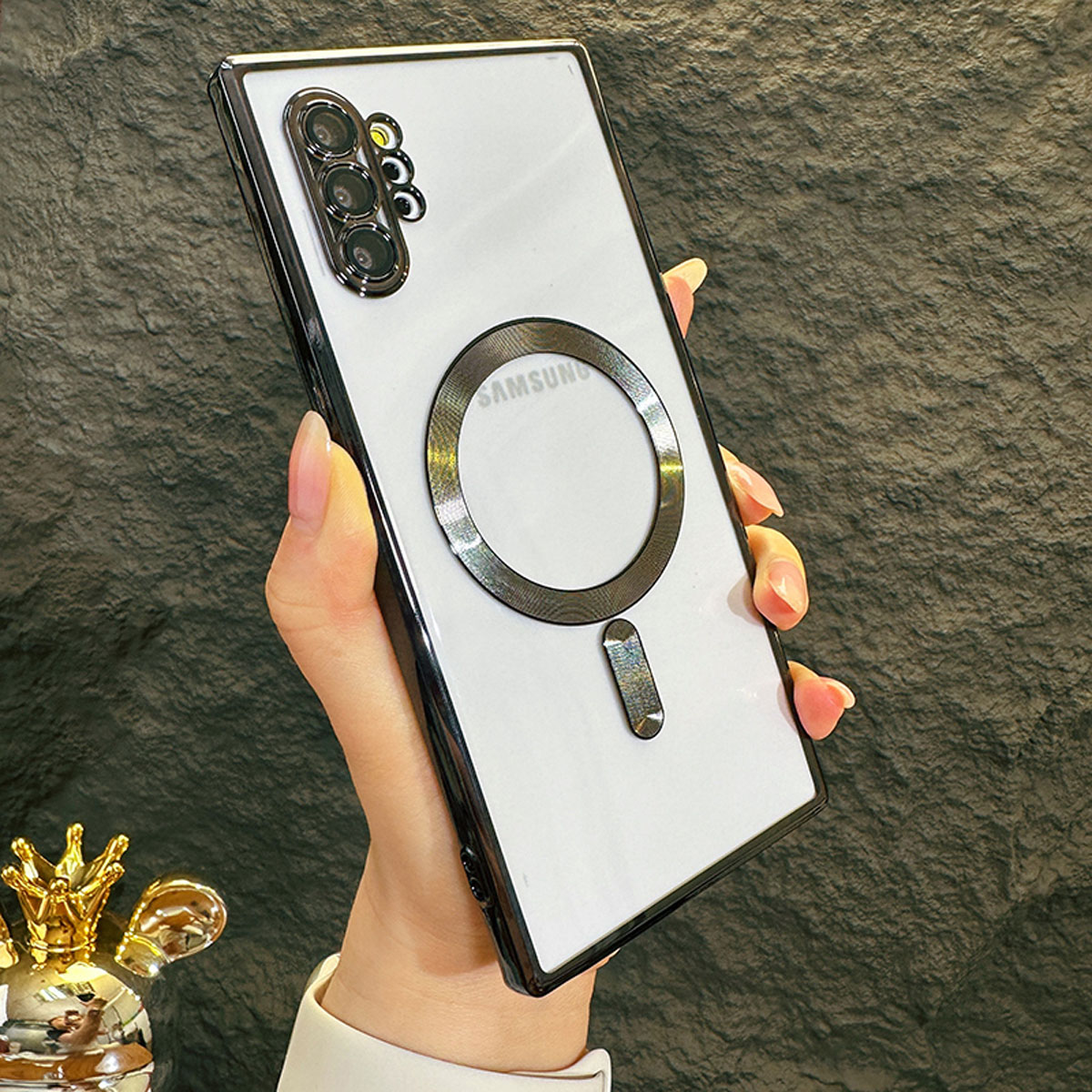 Amazon.com: Doowear Galaxy Note 10 Plus Case Magnetic [Support