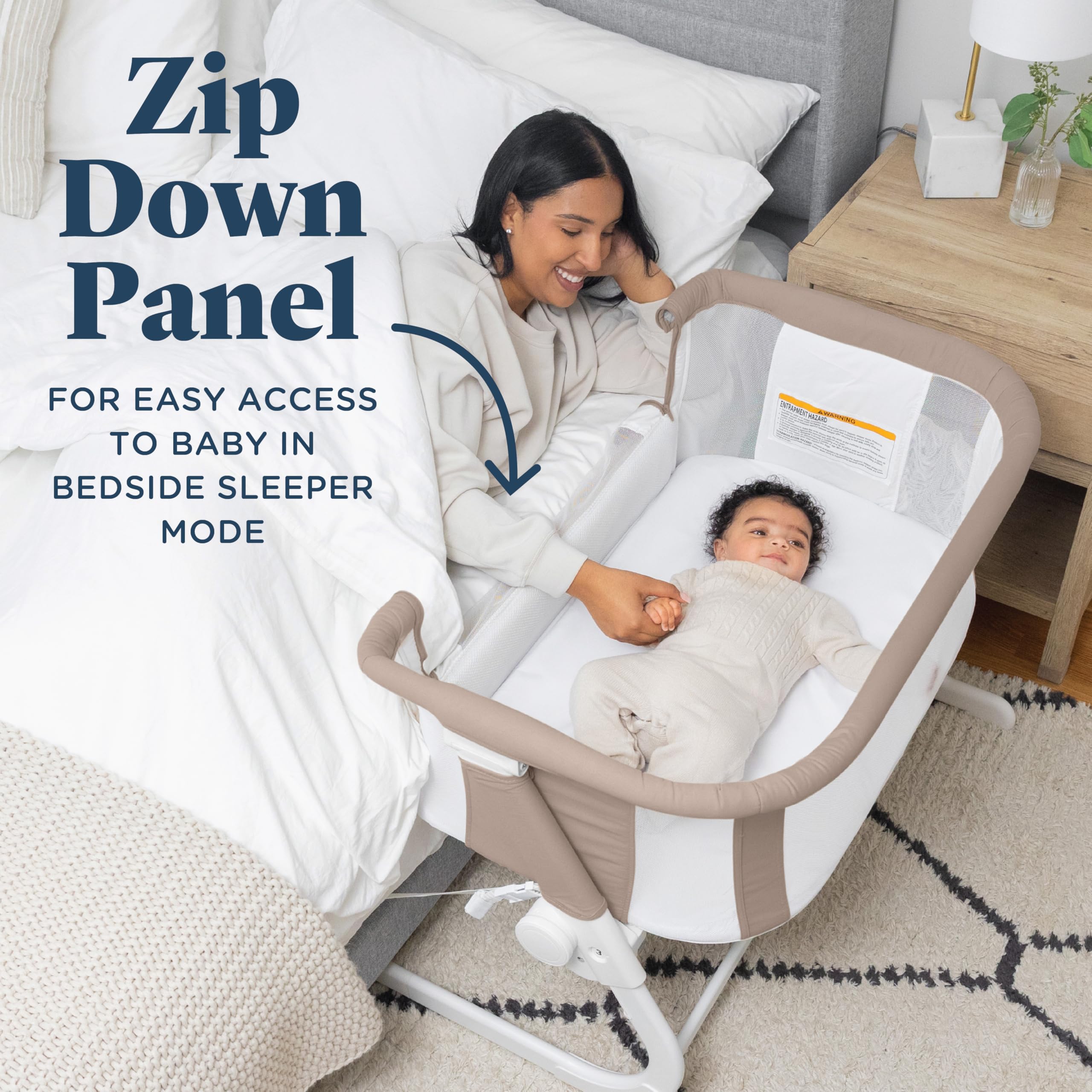 Amazon.co.jp: Baby Delight Beside Me Dreamer Bassinet | Bedside 