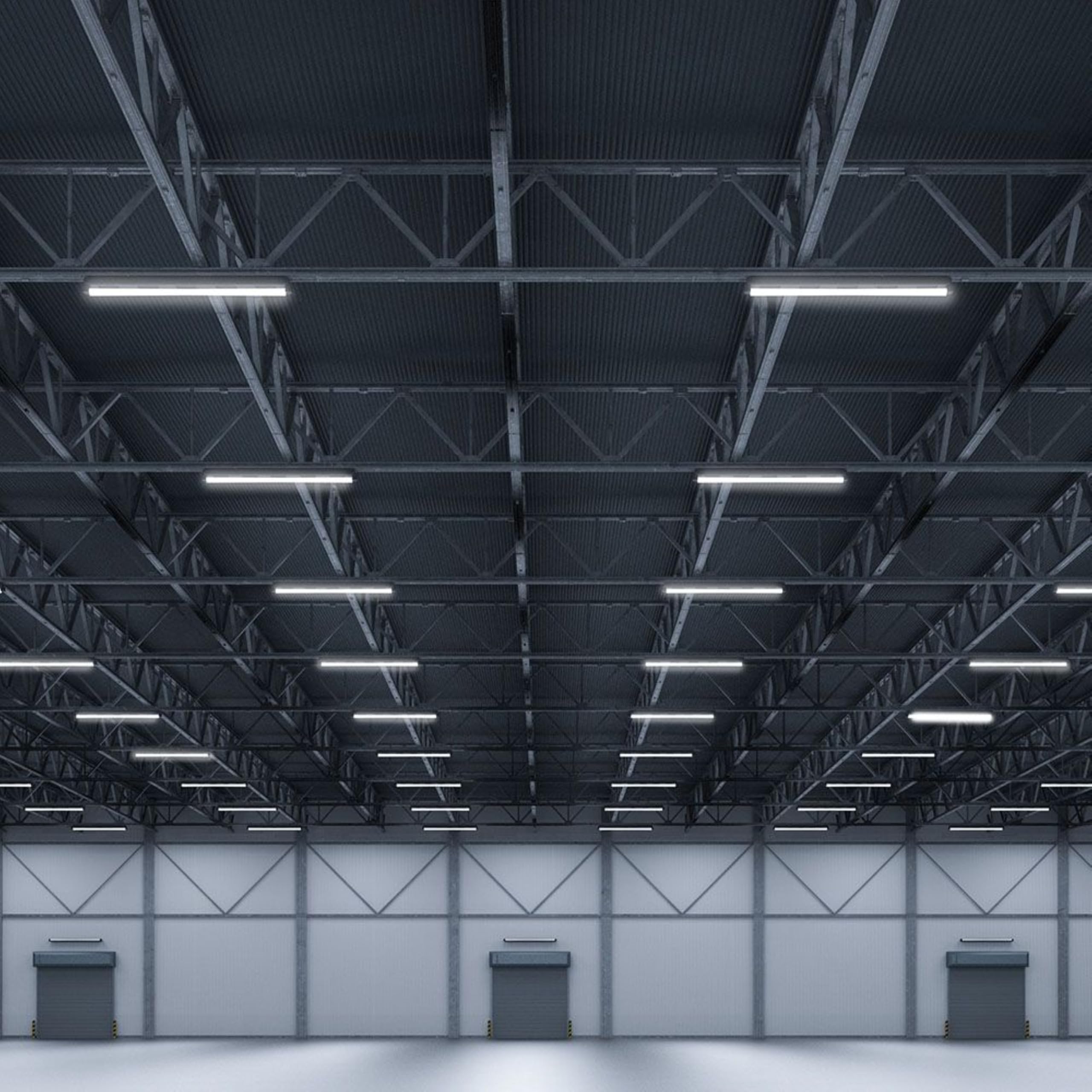 V-TAC 2x Plafoniera LED 150 CM da Soffitto o Parete - 50W - Chip Samsung - Lampada Rettangolare 6000 Lumen IP20 per Parete, Garage, Negozio,Magazzino - Plafoniere Tubo - Luce Fredda 6500K